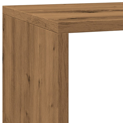 Bokhylla/Rumsavdelare 3 hyllor 137,5x29x103,5cm konstruerat trä