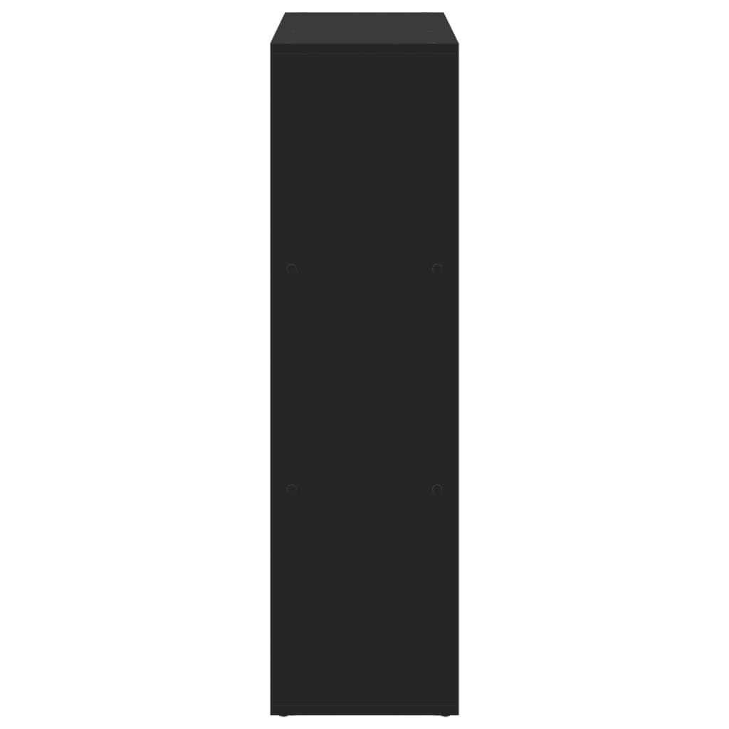 Bokhylla Svart 102x29x103,5 cm