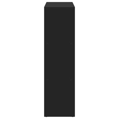 Bokhylla Svart 102x29x103,5 cm