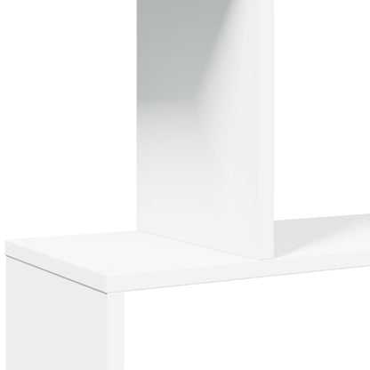 Bokhylla Vit 5 hyllor 70x24x161 cm