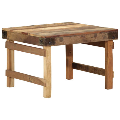 Soffbord Brun 60 x 55 x 40 cm Solid återvunnen trä