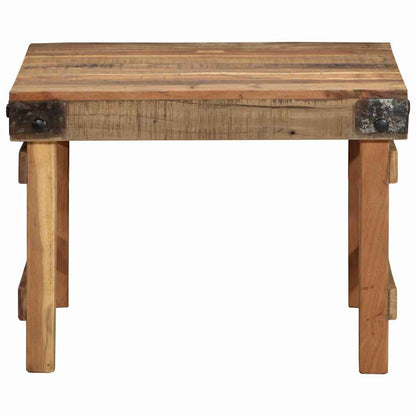 Soffbord Brun 60 x 55 x 40 cm Solid återvunnen trä