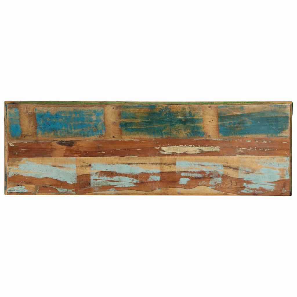 Skoställ Brun Skoskåp med hylla Brun 110 x 35 x 40 cm Solid återvunnen trä