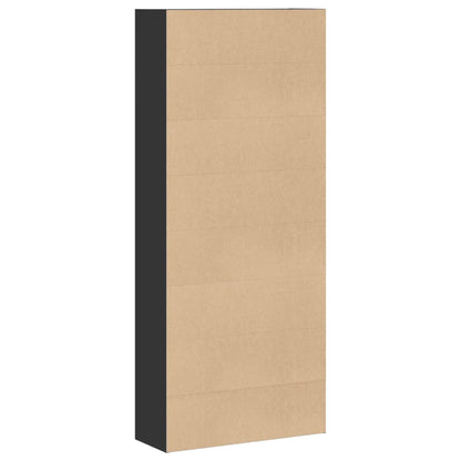 Bokhylla Svart 80x30x189 cm