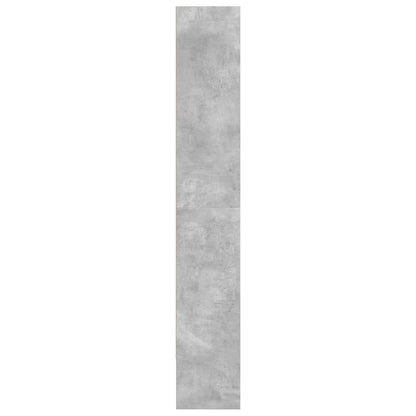 Bokhylla Betonggrå 80x30x189 cm