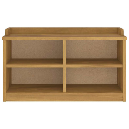 Hallbänk SANDNES 87x40x50 cm massiv Trä furu