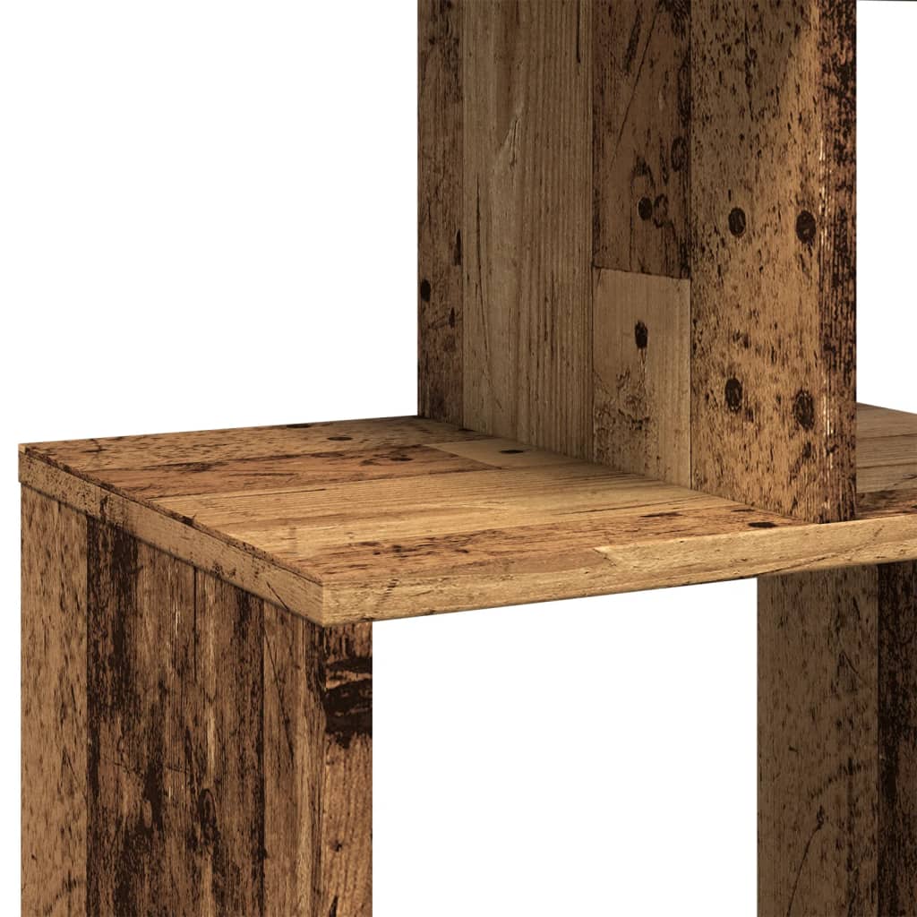 Bokhylla Rökfärgad Ek 92x29x188 cm