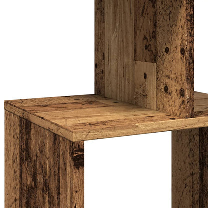 Bokhylla Rökfärgad Ek 92x29x188 cm