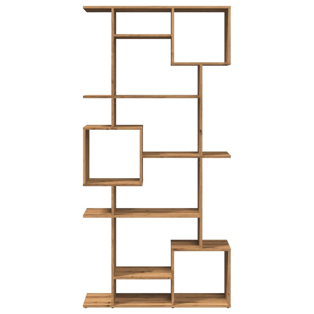 Bokhylla Brun Ek 92x29x188 cm