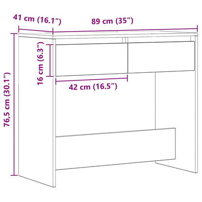 Avlastningsbord Konsollbord Artisan Ek 89x41x76,5 cm
