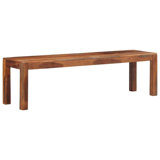 Hallbänk 160 cm massivt akaciaträ