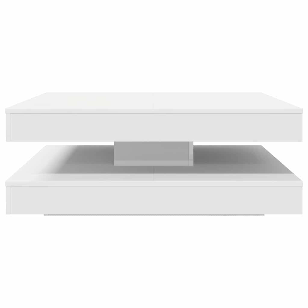 Soffbord Vit 360 grader vridbart 90x90x34,5 cm