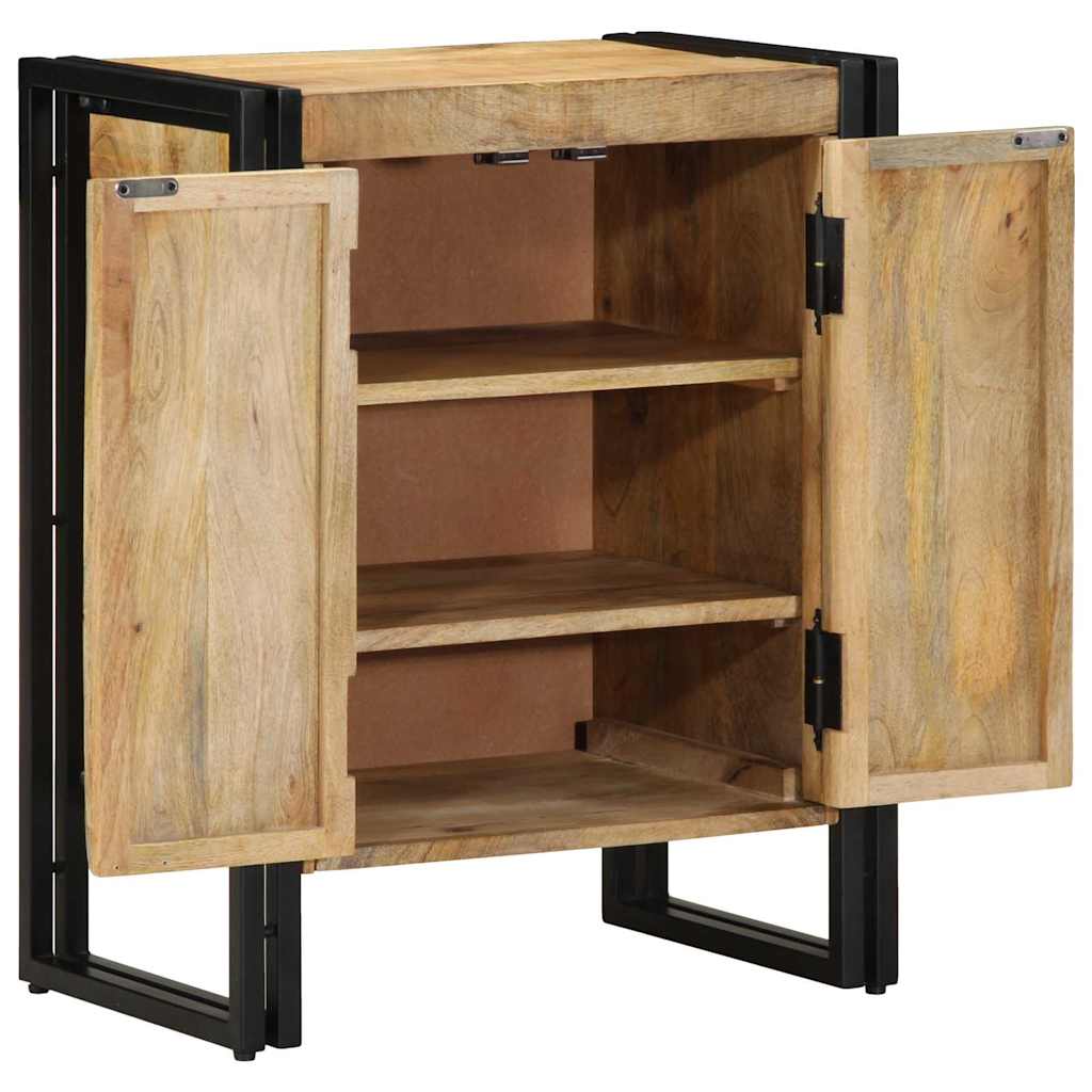 Skoställ Brun Skoskåp med hylla Brun 56 x 35 x 70 cm Massivt Mangoträ