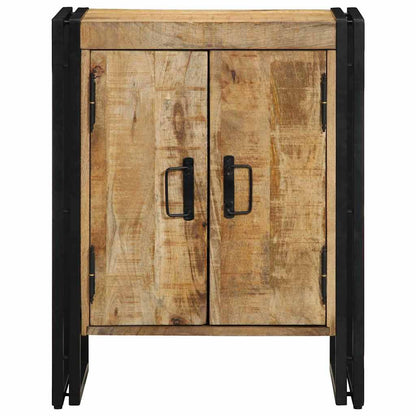 Skoställ Brun Skoskåp med hylla Brun 56 x 35 x 70 cm Massivt Mangoträ