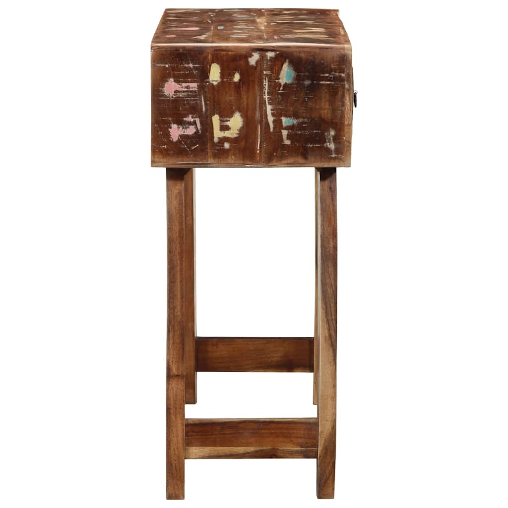 Avlastningsbord Konsollbord Trä 90x32x75 cm massivt Trä återvunnet