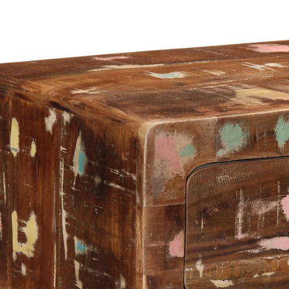 Avlastningsbord Konsollbord Trä 90x32x75 cm massivt Trä återvunnet