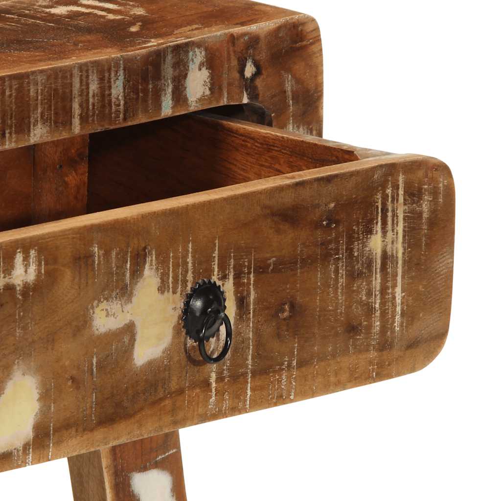 Avlastningsbord Konsollbord Trä 90x32x75 cm massivt Trä återvunnet