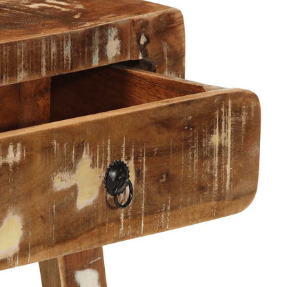 Avlastningsbord Konsollbord Trä 90x32x75 cm massivt Trä återvunnet