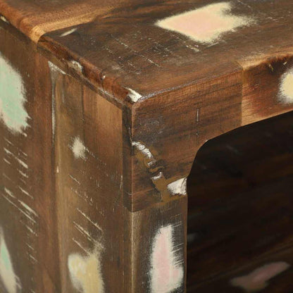 Soffbord Trä 90 x 50 x 35 cm massivt återvunnet trä