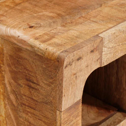 Vinställ Väggmonterad Brun 44 x 30 x 35 cm massivt mangoträ