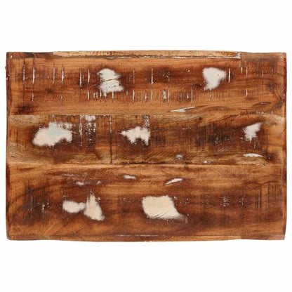 Vinställ Väggmonterad Brun 44 x 30 x 35 cm Solid återvunnet trä