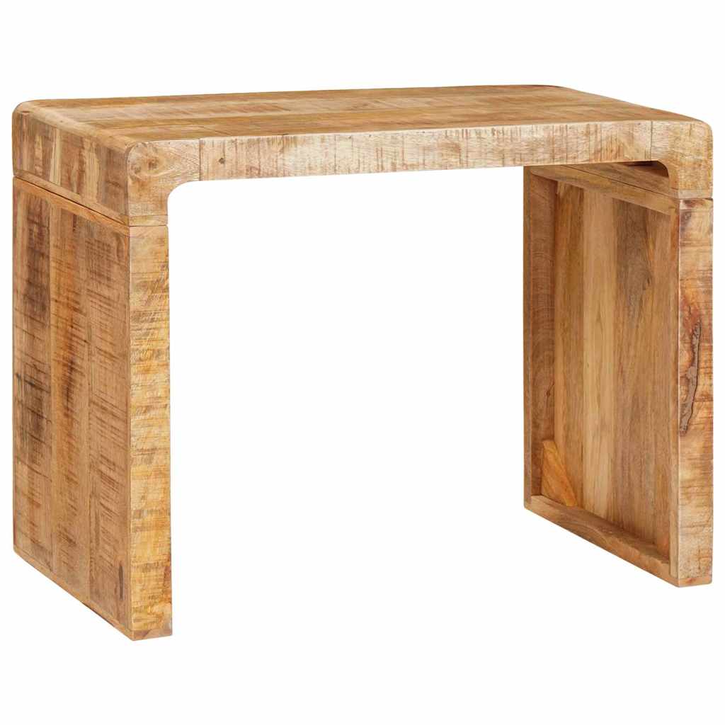 Sidobord Brun 60 x 35 x 46 cm Massivt mangoträ