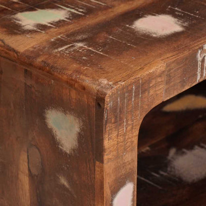 Sängbord Nattduksbord Trä 45 x 30 x 24 cm massivt återvunnet trä