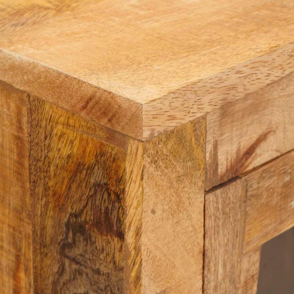 Skåp Brun med låda 40 x 30 x 120.5 cm massivt mangoträ