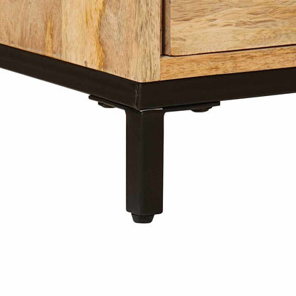 TV-Möbel Brun TV-Bänkar med låda 110 x 30 x 46 cm Massivt mangoträ