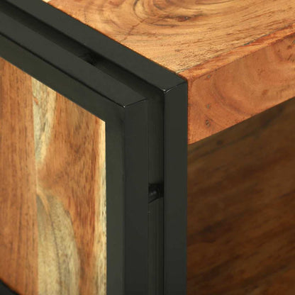 Soffbord Brun 120 x 50 x 38 cm massivt akacia