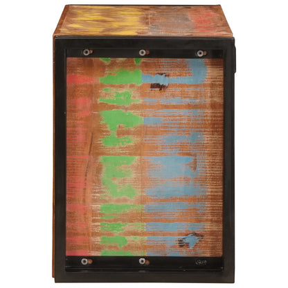 Vinställ Brun 100 x 45 x 33 cm Massivt återvunnet trä