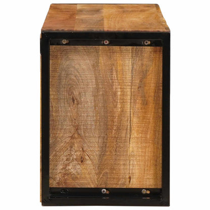 Vinställ Brun 100 x 45 x 33 cm Solid Grov Mangoträ