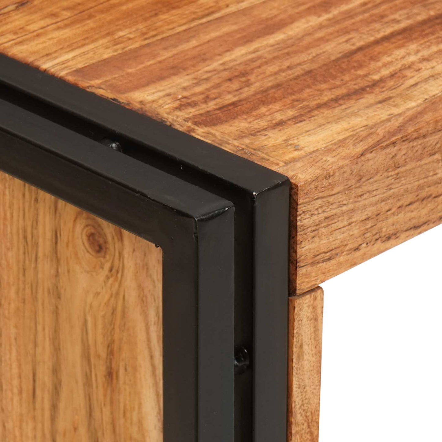 Vinställ Brun 100 x 45 x 33 cm Massivt Akaciaträ