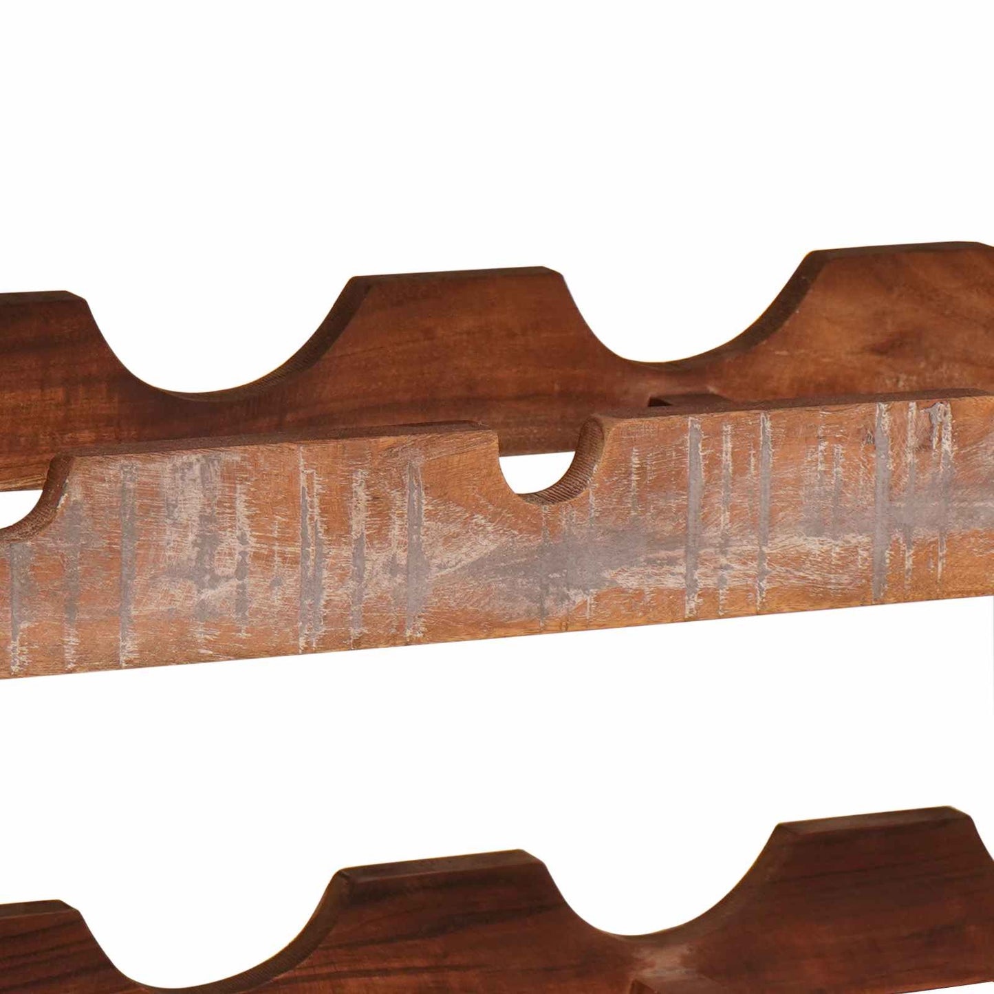 Vinställ Brun 100 x 45 x 33 cm Massivt återvunnet trä