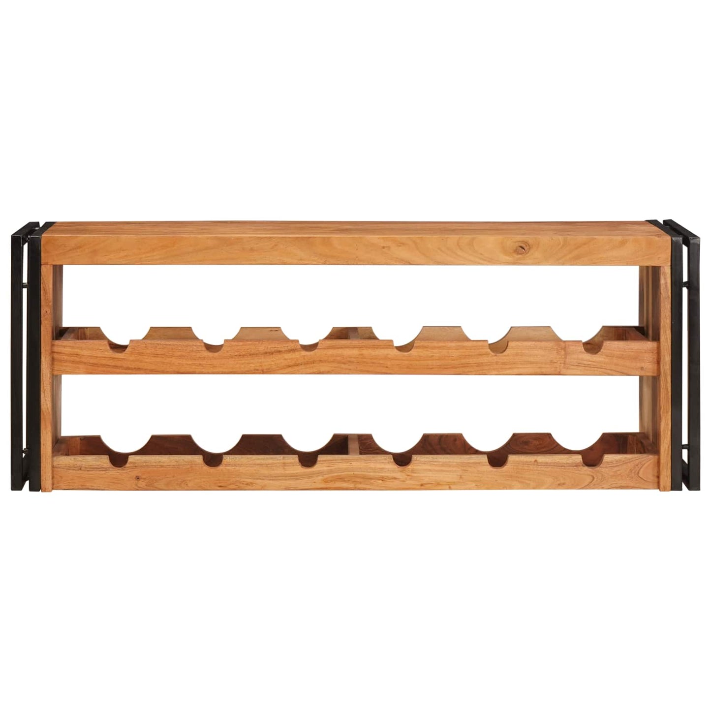 Vinställ Brun 100 x 45 x 33 cm Massivt Akaciaträ