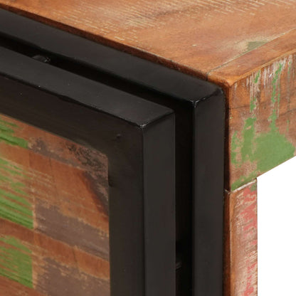 Vinställ Brun 100 x 45 x 33 cm Massivt återvunnet trä