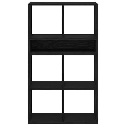 Bokhylla Svart 66x31x112 cm
