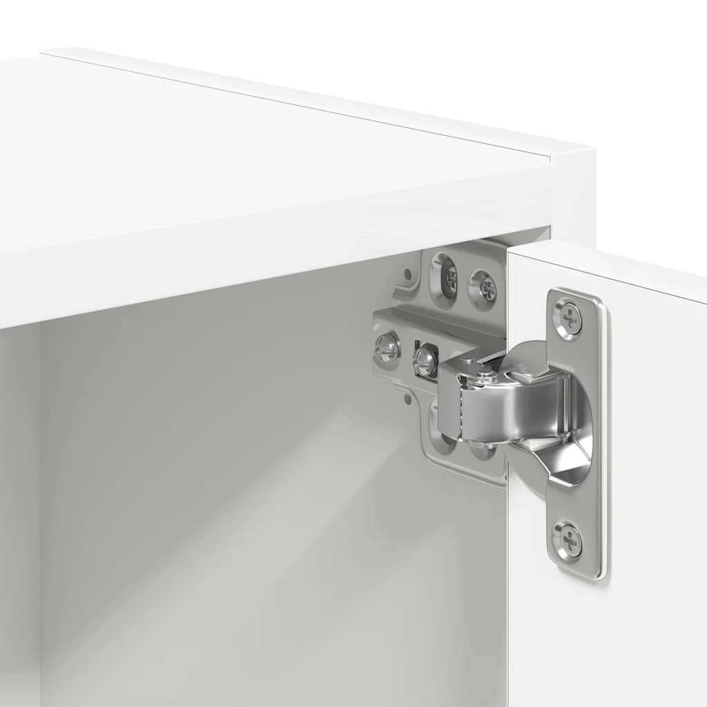 Bokhylla Vit 40x24x102 cm