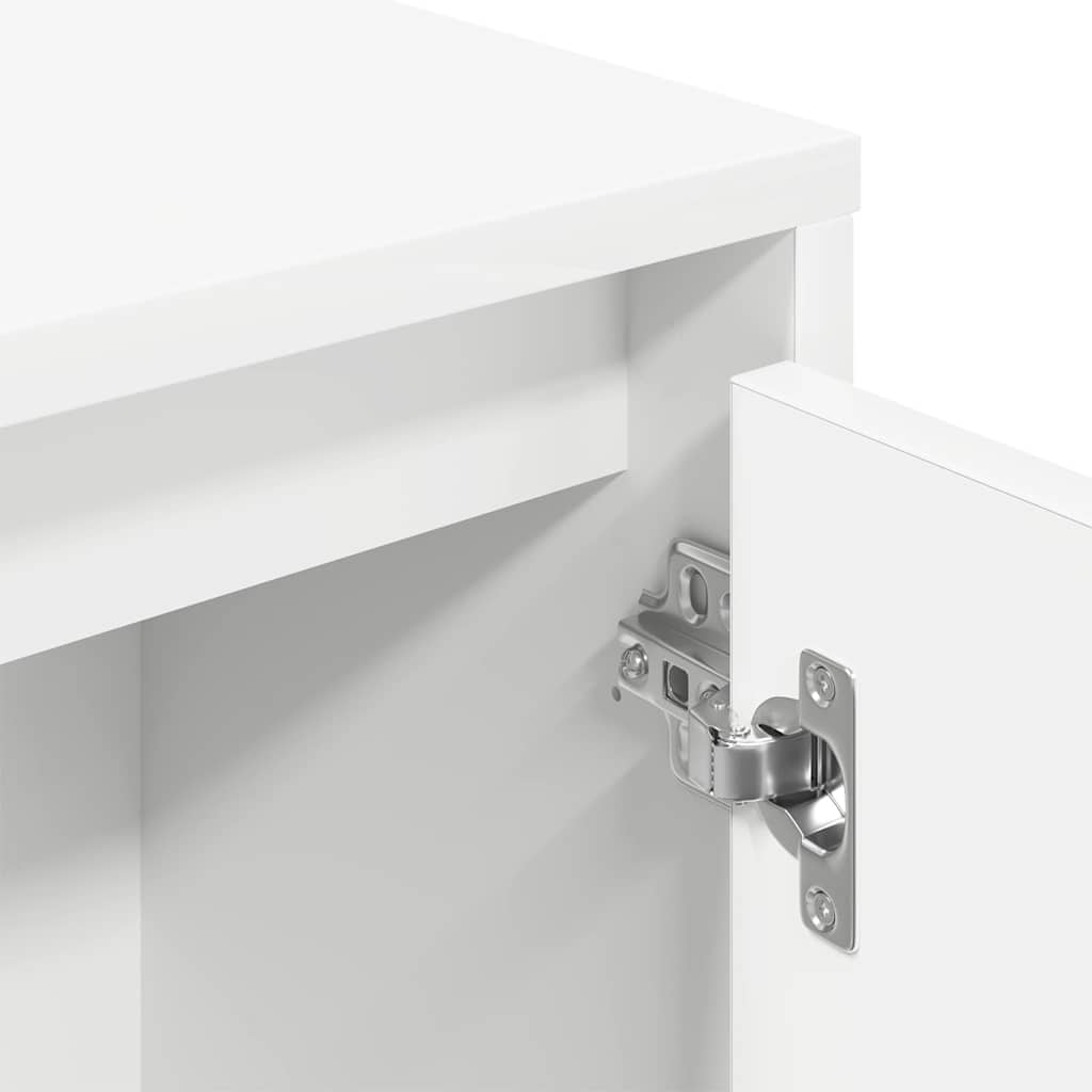 Bokhylla Vit 89x24x101,5 cm