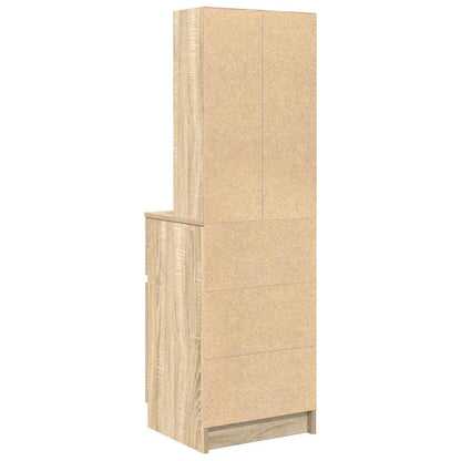 Sängbord Nattduksbord Sonoma Ek 39x35x125 cm