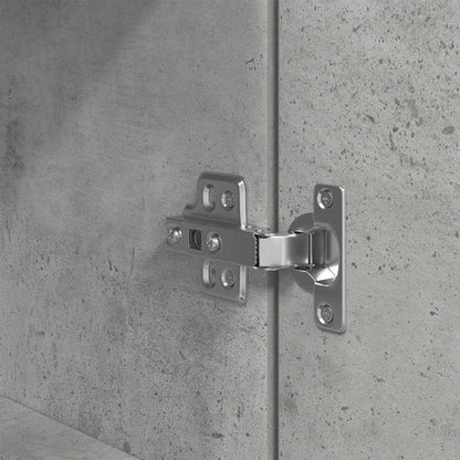 Sängbord Nattduksbord Betonggrå Betonggrå 39x35x125 cm