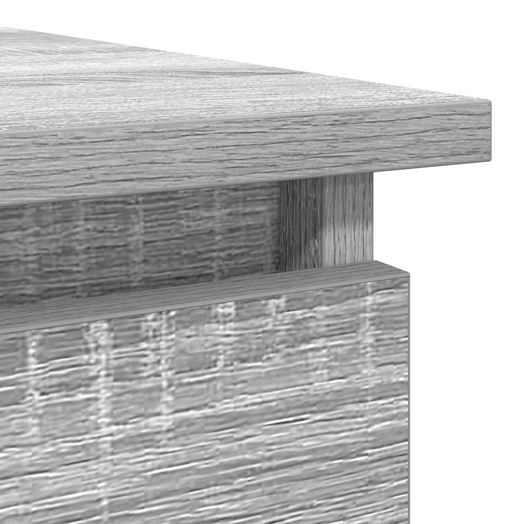 Avlastningsbord Konsollbord Sonoma Grå med lådor 85,5x38,5x74,5 cm