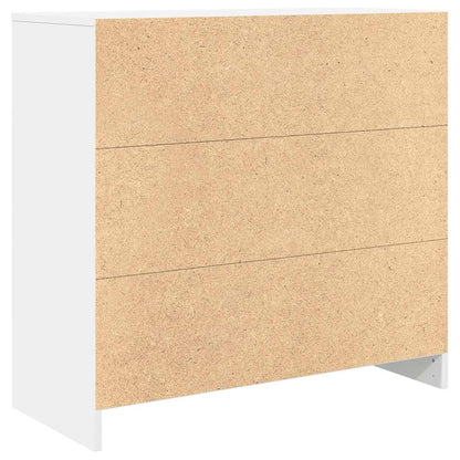 Skänk Vit med låda 80x34x76 cm