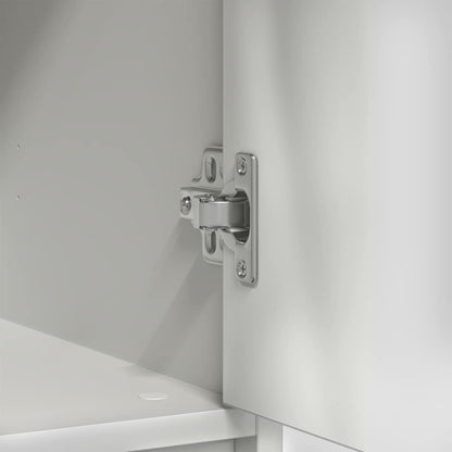 Skänk Vit med låda 80x34x76 cm