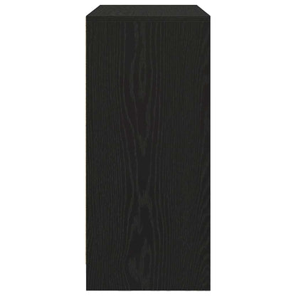 Skänk Svart Ek med låda 80x34x76 cm