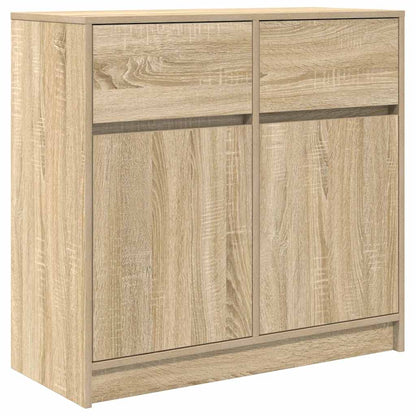 Skänk Sonoma Ek med låda 80x34x76 cm