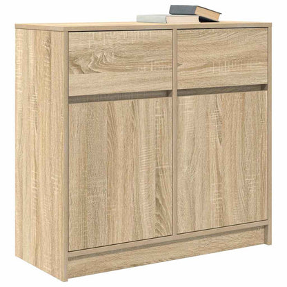 Skänk Sonoma Ek med låda 80x34x76 cm
