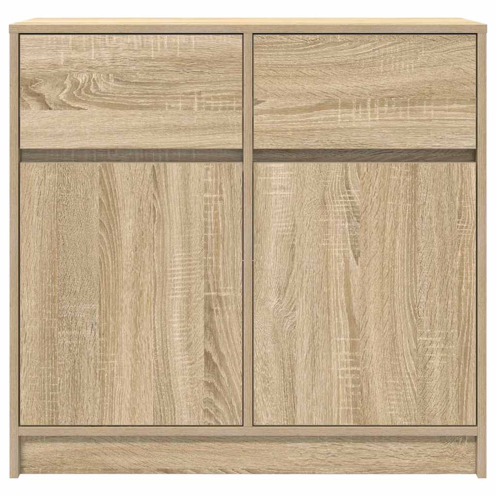 Skänk Sonoma Ek med låda 80x34x76 cm