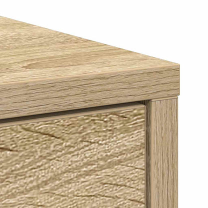 Skänk Sonoma Ek med låda 80x34x76 cm