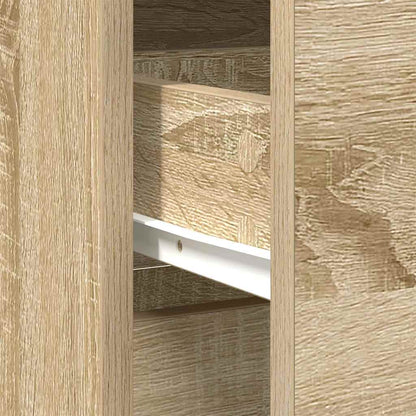 Skänk Sonoma Ek med låda 80x34x76 cm